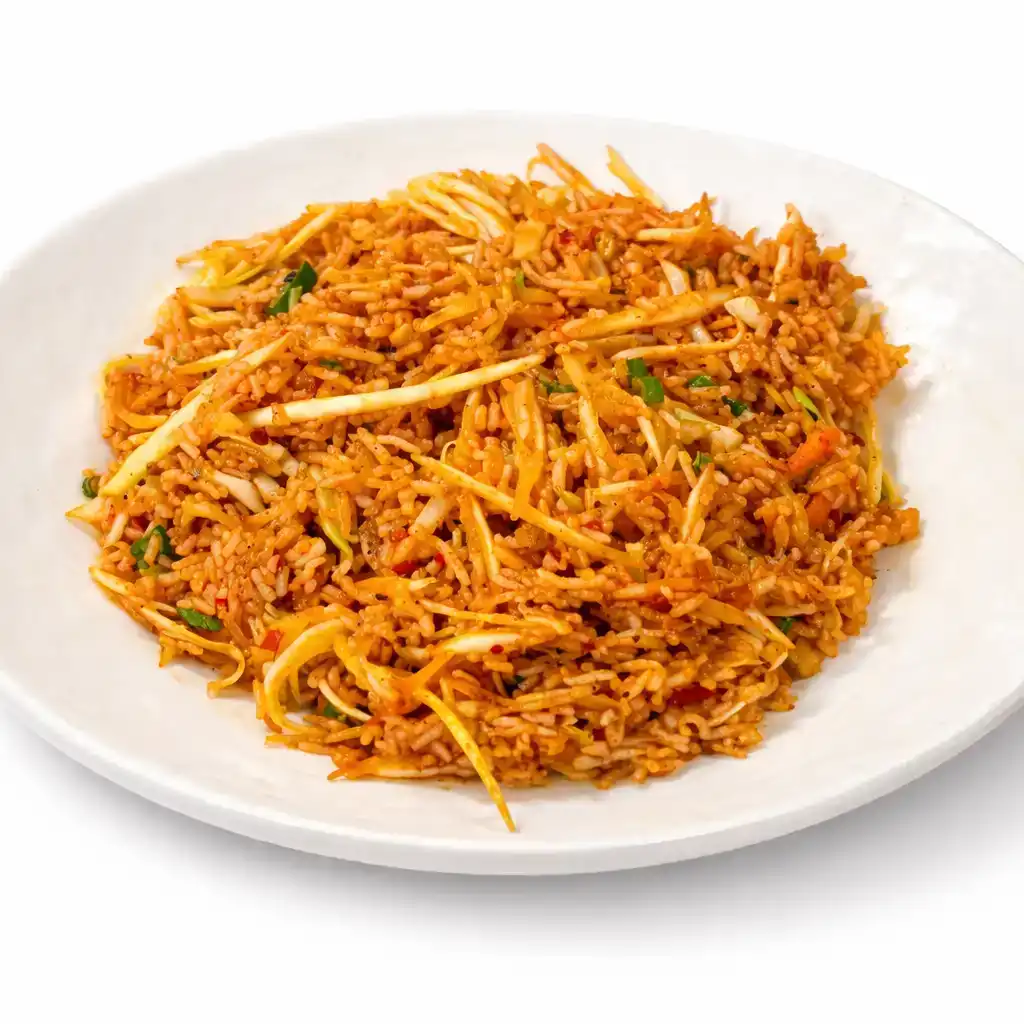 Shezwan Veg Fried Rice at Naga's South Indian Cuisine 